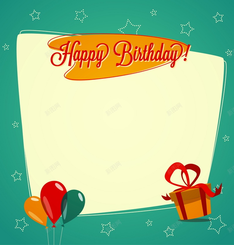 happy birthday背景,happy birthday英文 happybirthday矢量图ai高清背景_新图网 https://ixintu.