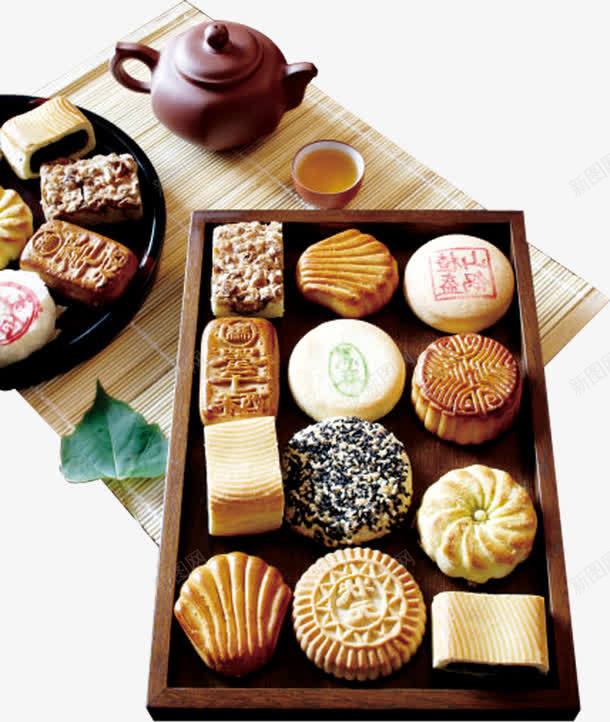 中国风月饼茶壶装饰png免抠素材_新图网 https://ixintu.com 国风 月饼 茶壶 装饰