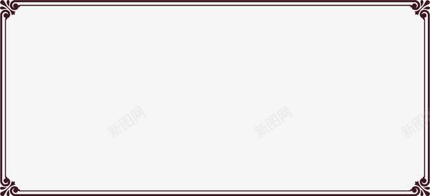 紫色欧式花纹边框png免抠素材_新图网 https://ixintu.com 欧式 紫色 花纹 边框