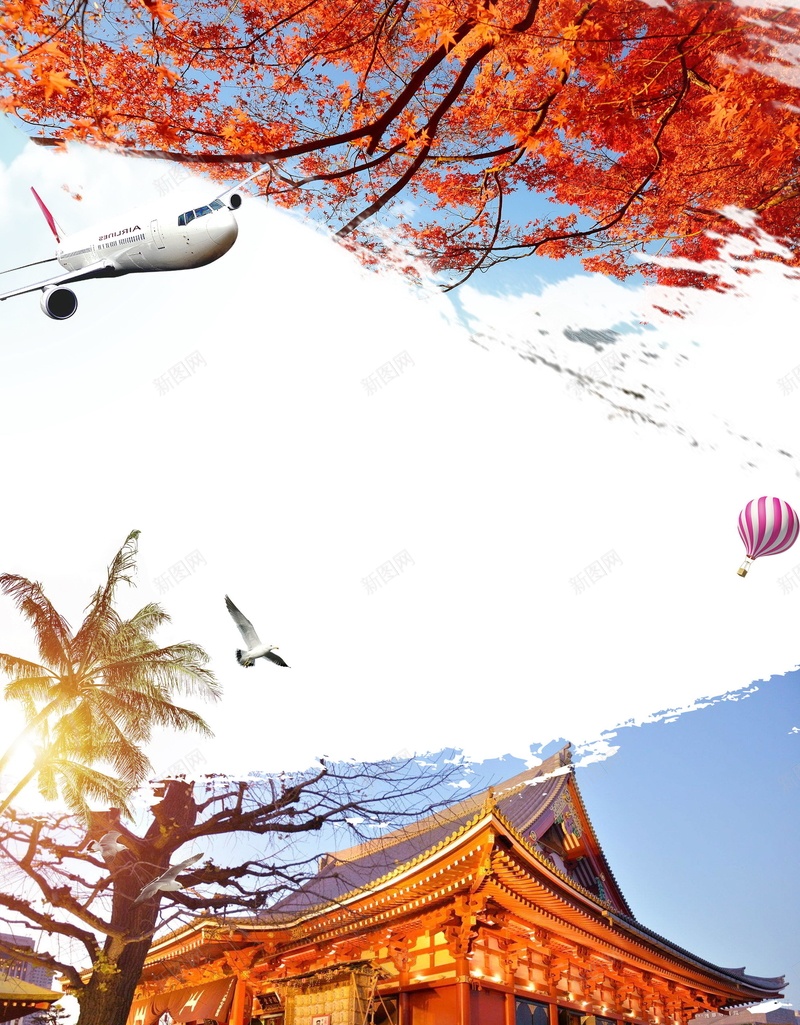 日本旅游日本印象背景psd设计背景_新图网 https://ixintu.com PSD源文件 PSD素材 东京 分层文件 大阪 日本印象 日本建筑 日本旅游 日本旅游景点 日本旅游海报 日本旅游路线 背景模板 背景海报 背景素材 高清背景