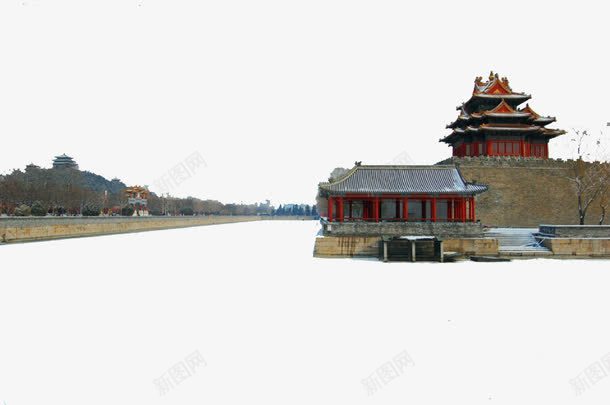 古代古典故宫角楼建筑元素png免抠素材_新图网 https://ixintu.com 古代 古典 建筑 故宫角楼