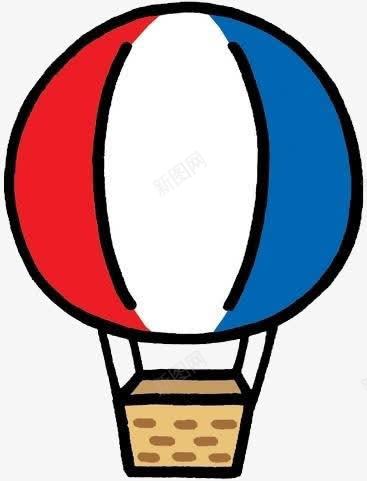 卡通图案png免抠素材_新图网 https://ixintu.com 卡通 彩色 热气球 简笔画