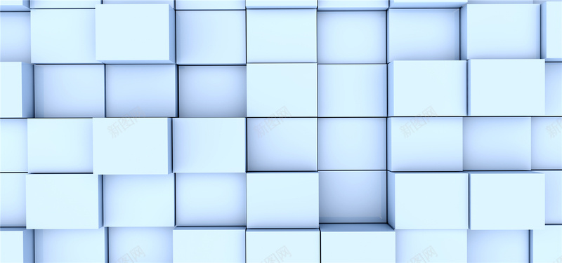 蓝色立体方块背景由新图网用户分享上传,推荐搜索3d几何图形立体几何