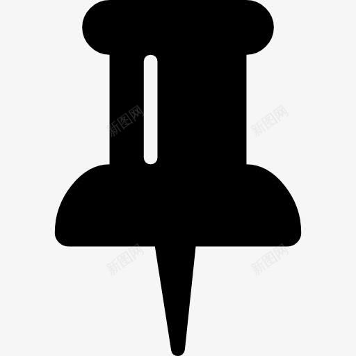纸推针图标png_新图网 https://ixintu.com 图钉 工具和用具 工字钉 引脚 纸针