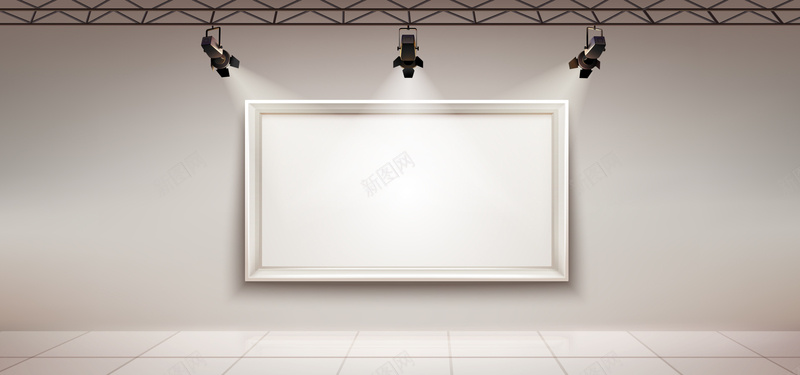 白板展示文艺渐变海报背景矢量图ai设计背景_新图网 https://ixintu.com banner 地板 展示 文艺 海报 渐变 白板 背景 铁架 矢量图