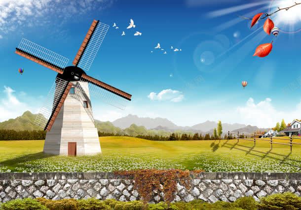 秋风送爽jpg设计背景_新图网 https://ixintu.com 秋风