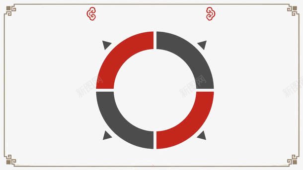 中国风PPT模板png免抠素材_新图网 https://ixintu.com PPT元素 PPT模板 中国风 文本框