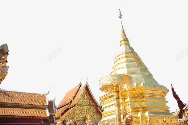 泰国旅游双龙寺png免抠素材_新图网 https://ixintu.com 双龙寺 旅游景区 泰国旅游 清迈双龙寺 著名景点
