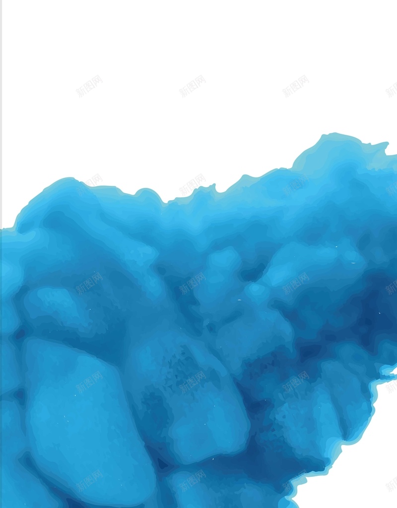 蓝色渲染质感背景模板矢量图ai设计背景_新图网 https://ixintu.com 渐变 渲染 矢量模板 矢量素材 矢量背景模板 蓝色 质感 质感蓝色 矢量图