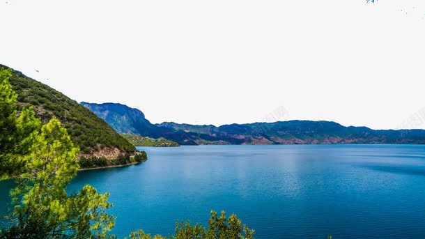 四川泸沽湖里格半岛一png免抠素材_新图网 https://ixintu.com 名胜古迹 旅游风景 著名建筑