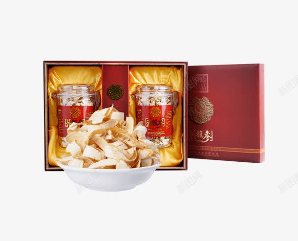 百年同康西洋参刨片png免抠素材_新图网 https://ixintu.com 产品实物 刨片 润肺 营养保健 西洋参 除燥