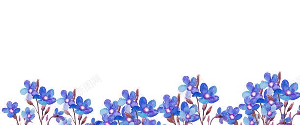 紫色花草背景