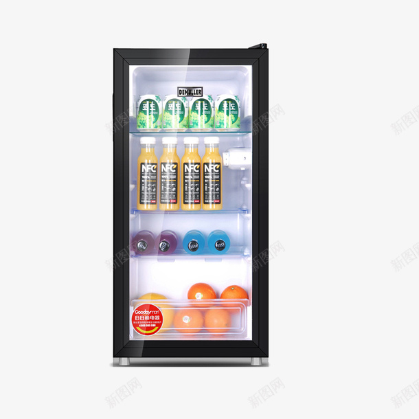 小型单门式冰箱png免抠素材_新图网 https://ixintu.com 冰箱 单开门冰箱 小冰箱 小电器 电冰箱 电器 黑色