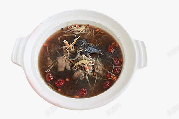 圓魚藥膳png免抠素材_新图网 https://ixintu.com 养生 滋补 炖品 药膳