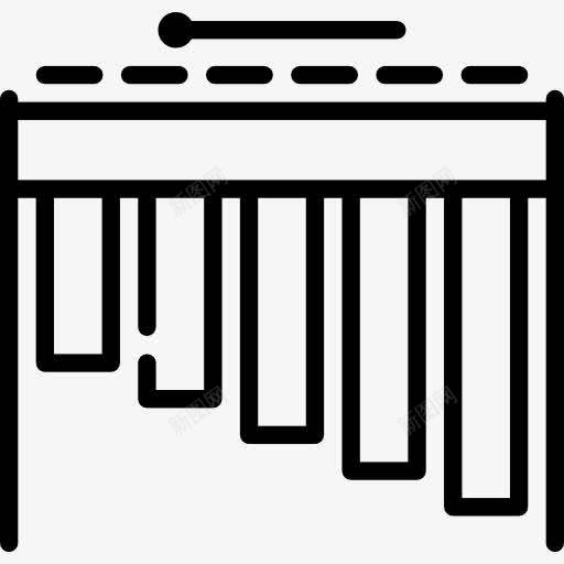 马林巴图标png_新图网 https://ixintu.com 乐器 打击乐器 木琴 音乐和多媒体