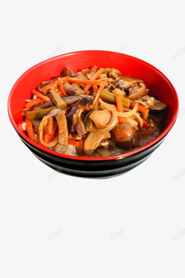 蘑菇饭png免抠素材_新图网 https://ixintu.com 盖码饭 真菌 蘑菇