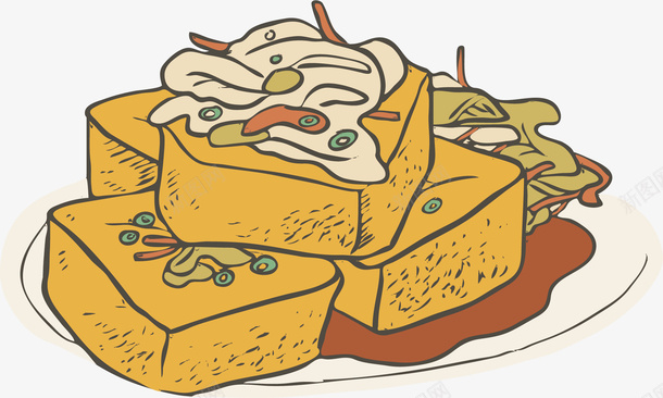 艺术豆类食物矢量图ai免抠素材_新图网 https://ixintu.com 小吃 食品 餐饮文化 餐饮美食 矢量图