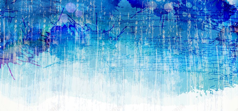 蓝色水墨大尺寸背景矢量图ai设计背景_新图网 https://ixintu.com 几何 大气 手绘效果 水墨效果 水彩 油墨 渐变 纹理 蓝色背景 质感 矢量图