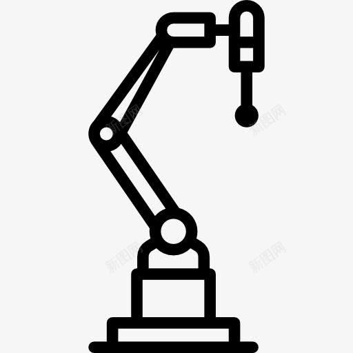 工业机器人图标png_新图网 https://ixintu.com 工业机器人 工厂 技术
