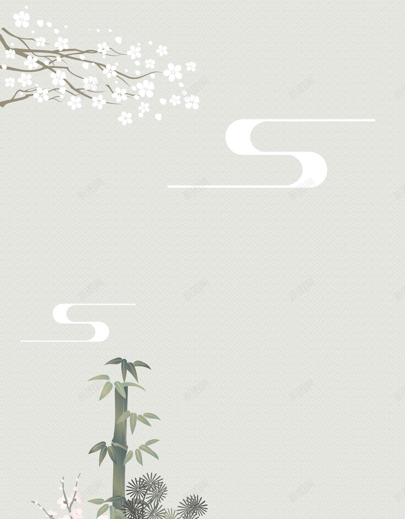 古典日式传统海报背景矢量图ai设计背景_新图网 https://ixintu.com 古典 古风 海报 盆栽 矢量图 矢量素材 祥云 祥云纹理 老歌海报 背景