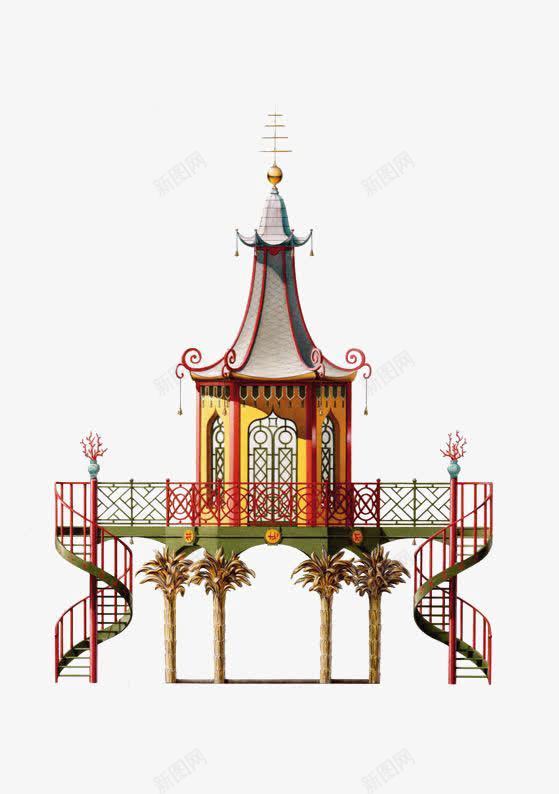 中式建筑png免抠素材_新图网 https://ixintu.com 卡通建筑 古建 古建筑手绘图 城堡 复古建筑 手绘建筑 阁楼