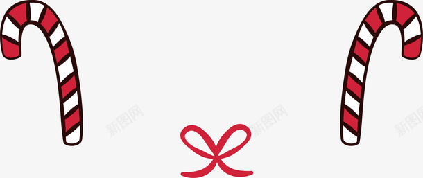 条纹拐棍标题框矢量图ai免抠素材_新图网 https://ixintu.com 圣诞标题框 圣诞节 拐棍标题框 条纹 条纹拐棍 矢量png 矢量图