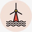 卡通科学卡通图标灯塔png_新图网 https://ixintu.com 卡通技术图片 技术图片 灯塔 科学图案 科学矢量图 科技 科技图片 避风港