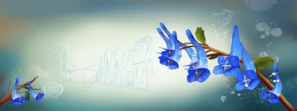 唯美紫色花朵jpg设计背景_新图网 https://ixintu.com 创意 唯美 植物 海报 淘宝banner 淘宝海报 淘宝海报素材下载 简约 简约创意背景 花朵