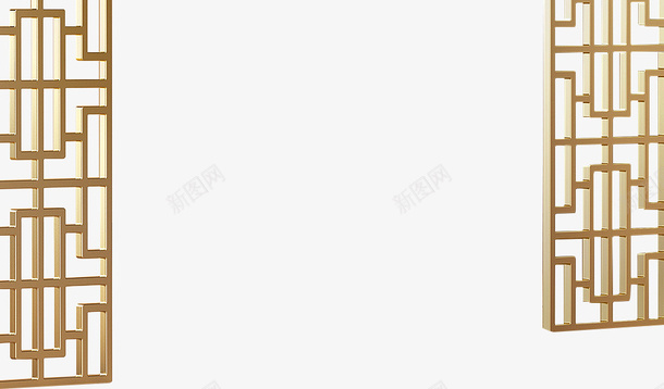 中式家具窗渲染png免抠素材_新图网 https://ixintu.com 中式 中式窗框 家具 渲染 窗