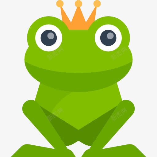 青蛙图标png_新图网 https://ixintu.com 人物 传说 动物 幻想 民间传说 童话 青蛙王子
