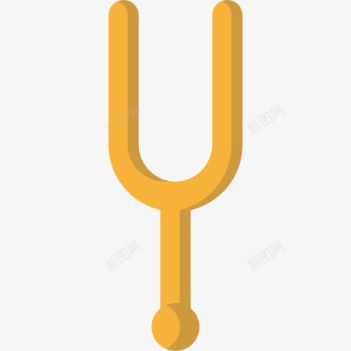 音叉图标png_新图网 https://ixintu.com 乐队 音乐 音乐和多媒体 音叉
