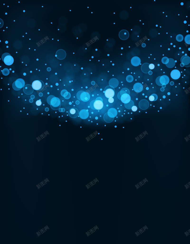 蓝色波点海洋梦幻背景矢量图ai设计背景_新图网 https://ixintu.com 婚礼 梦幻 波点 浪漫 海报 海洋 背景 蓝色 矢量图