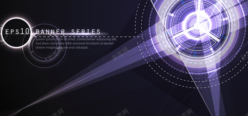 科幻电子星际背景矢量图ai设计背景_新图网 https://ixintu.com Banner 天文 星际 深蓝 源文件AI 物理 电子 科幻 背景 矢量图