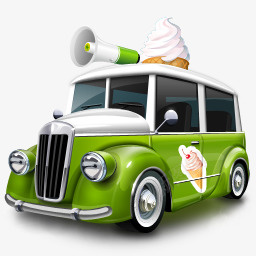 冰淇淋车circusicons图标png_新图网 https://ixintu.com car icecream 冰淇淋 车