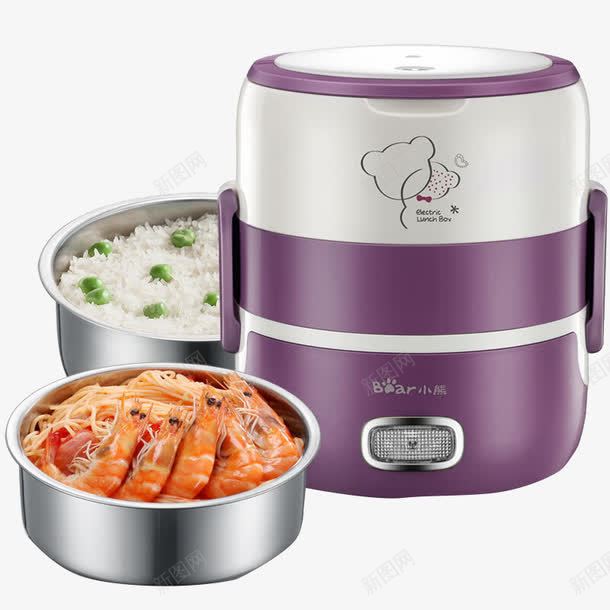 饭盒png免抠素材_新图网 https://ixintu.com 产品实物 保温 保温盒 保温饭盒 家用饭盒 盛饭 盛饭盒