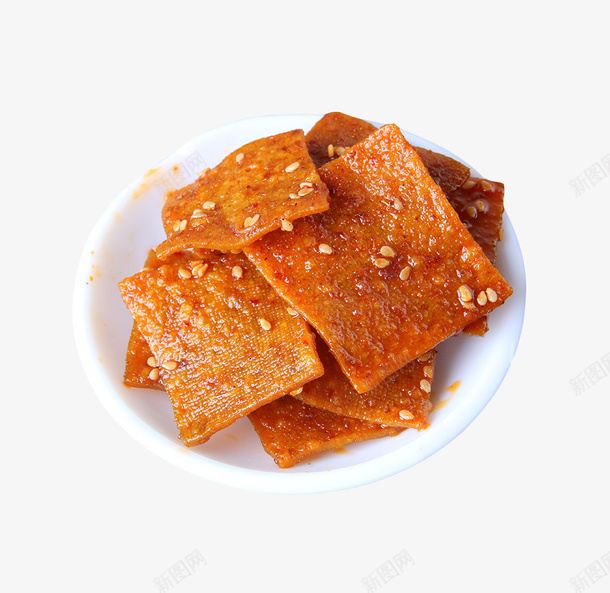 产品实物小吃卤豆干卤制品png免抠素材_新图网 https://ixintu.com 产品实物 卤制品 夜市小吃 家常美食 小吃 快餐 美味小吃 美食 街头小吃