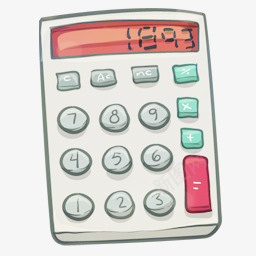 手绘计算器png免抠素材_新图网 https://ixintu.com 手绘计算器 计算器