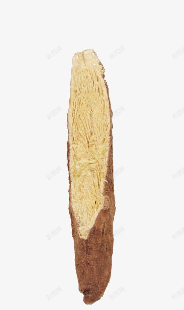 甘草片png免抠素材_新图网 https://ixintu.com 中药 光果甘草 养生 药材 黄色