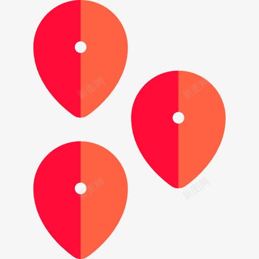 地点图标png_新图网 https://ixintu.com GPS 位置 地图 地图定位 地图的指针 标志 销