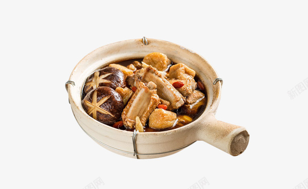 猪脊骨鸡肉炖蘑菇png免抠素材_新图网 https://ixintu.com 枸杞 汤 炖蘑菇 炖鸡 猪脊骨 猪骨 猪骨头 美食 鸡肉