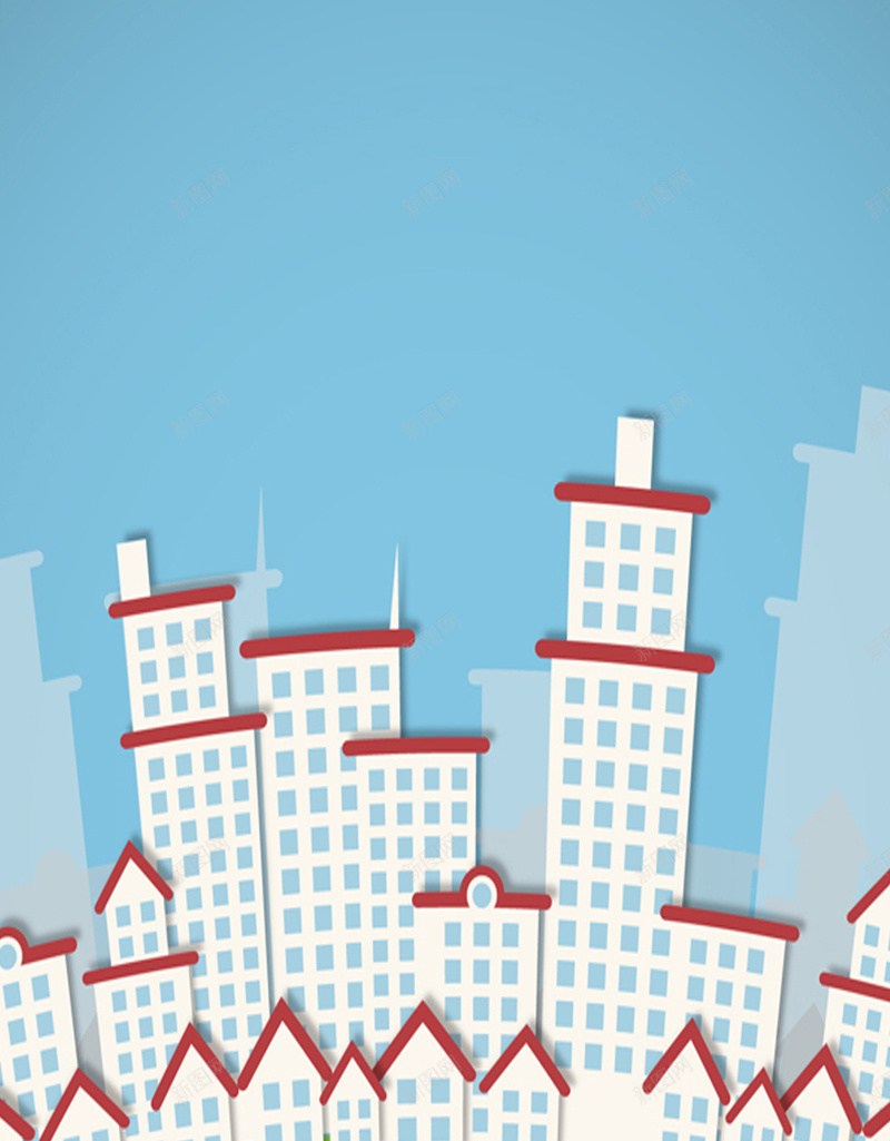 蓝天城市扁平化矢量图源文件H5背景ai设计背景_新图网 https://ixintu.com H5背景 几何 城市 城市蓝天 扁平 扁平化 渐变 源文件 矢量图 矢量城市 绿地 蓝天 蓝天城市 高楼大厦