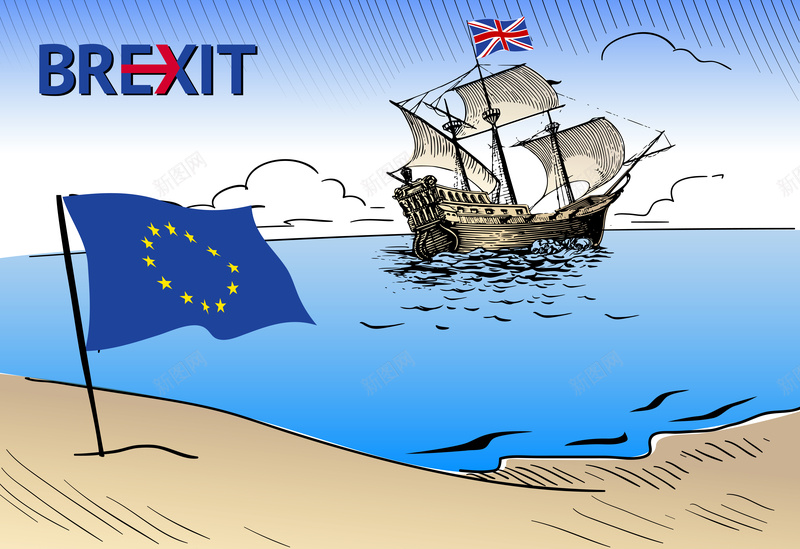 英国脱欧海报矢量图ai_新图网 https://ixintu.com 卡通 手绘 旅游 欧洲 海报 童趣 素材 英国 英国脱欧 矢量图