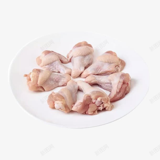 一盘翅根png免抠素材_新图网 https://ixintu.com 美食 肉类 鲜美食材 鸡翅根 鸡肉