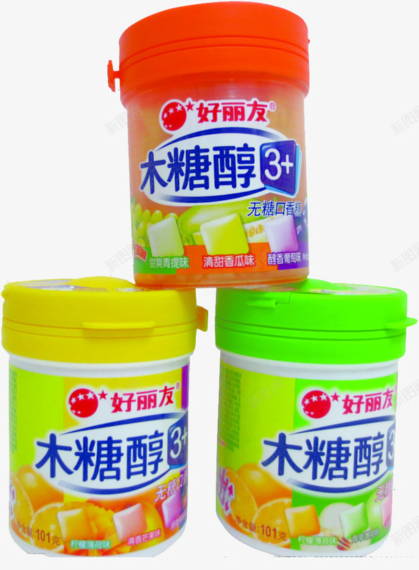 无糖口香糖png免抠素材_新图网 https://ixintu.com 产品实物图 好丽友 好丽友木糖醇 木糖醇 盒装口香糖