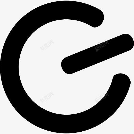 电源按钮图标png_新图网 https://ixintu.com 备用 技术 按钮 控制 电力 电工电气