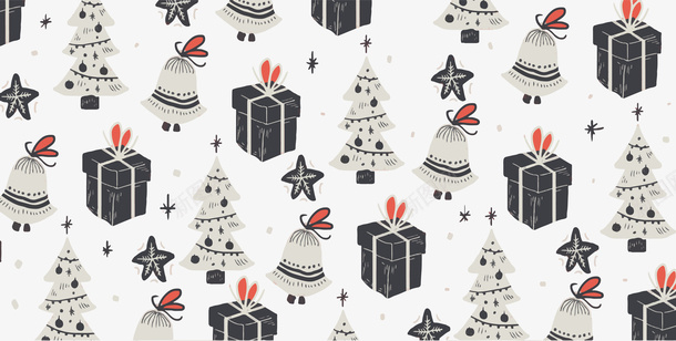 圣诞节花纹矢量图ai免抠素材_新图网 https://ixintu.com merryChristma merryChristmas 圣诞树花纹 圣诞节 圣诞花纹 矢量png 礼盒花纹 矢量图