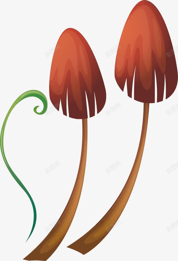 绿叶蘑菇png免抠素材_新图网 https://ixintu.com 绿叶 菌菇 菌菇手绘 菌菇拼盘 菌菇汤 野生菌菇 食物