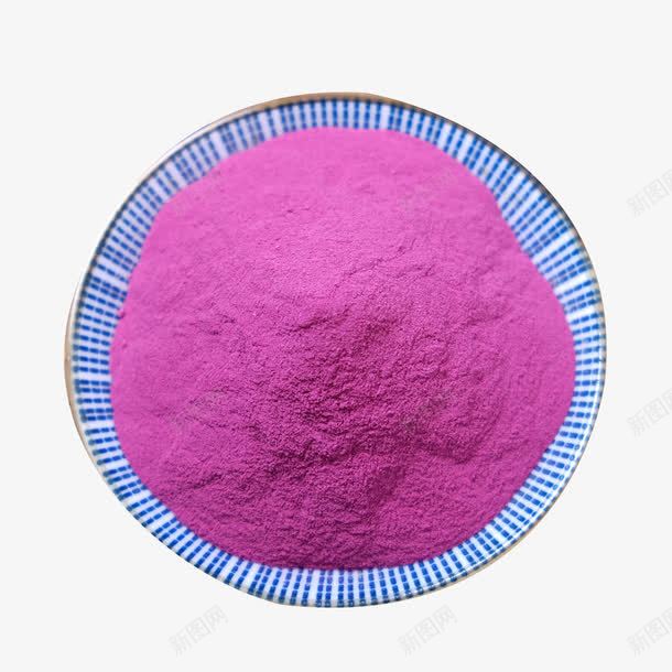 蓝色盘子里的紫薯粉png免抠素材_新图网 https://ixintu.com 俯拍紫薯粉海报 免抠纯紫薯粉 农家杂粮粉 精制紫薯粉 紫薯粉 细腻紫薯粉