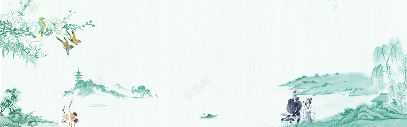 秋季上新淘宝活动国风水墨国画绿色海报背景psd设计背景_新图网 https://ixintu.com 七月 上新 中国风 八月 国画 天猫 折扣 新品 水墨 活动 海报banner背景 淘宝 秋季 绿色