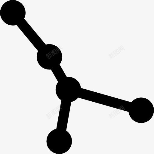 星座图标png_新图网 https://ixintu.com 北斗星 大熊座 天文学 教育 星座 科学